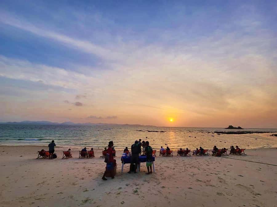 Phuket: Phi Phi Sunrise Boat Tour to Bamboo and Khai Island - Maya Bay and the rules around the famous beach