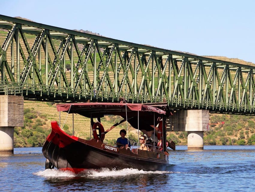 Pinhão: Rabelo Boat 1-Hour Tour - The audio guide, and how to make it work
