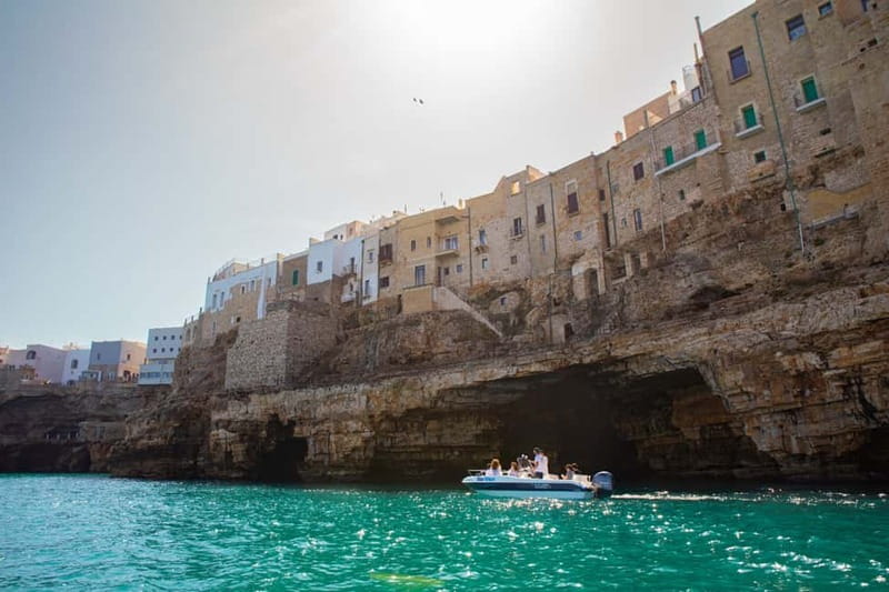 Polignano a Mare: Boat Tour with Prosecco and Snacks - Lama Monachile, Polignano’s postcard beach