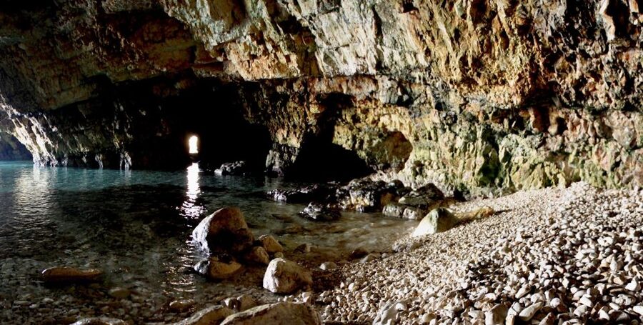 Polignano a Mare: Boat Trip, Swim & Cave with Aperitif - The swim stop in the Adriatic