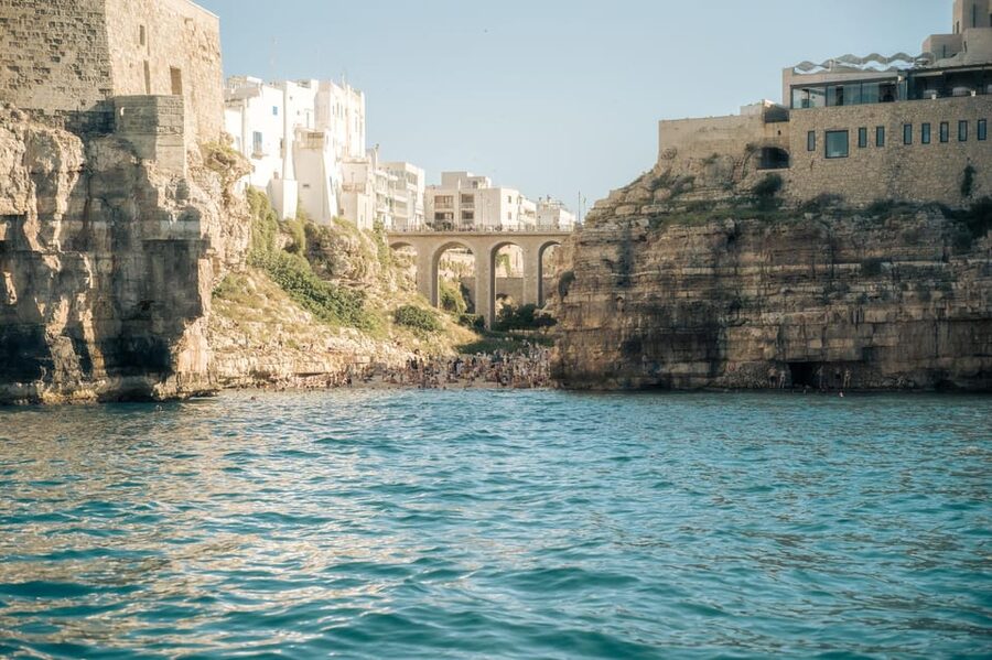Polignano Sea Caves: Boat Tour with Snorkeling & Aperitif - Grotta Palazzese and the Famous Town View