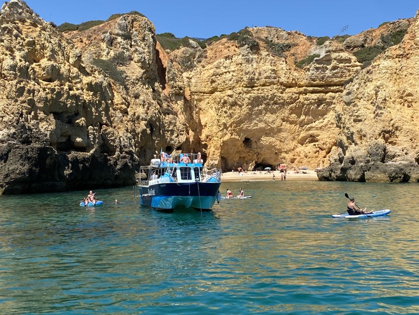 Ponta da Piedade: Half-Day Cruise with Lunch from Lagos - Leaving Lagos Marina for the Ponta da Piedade cliffs