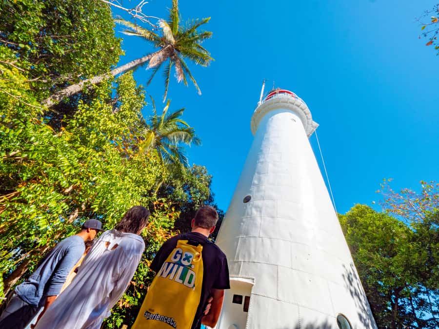 Port Douglas: Low Isles Glass Bottom Boat & Snorkeling Tour - A short walk through Low Isles history