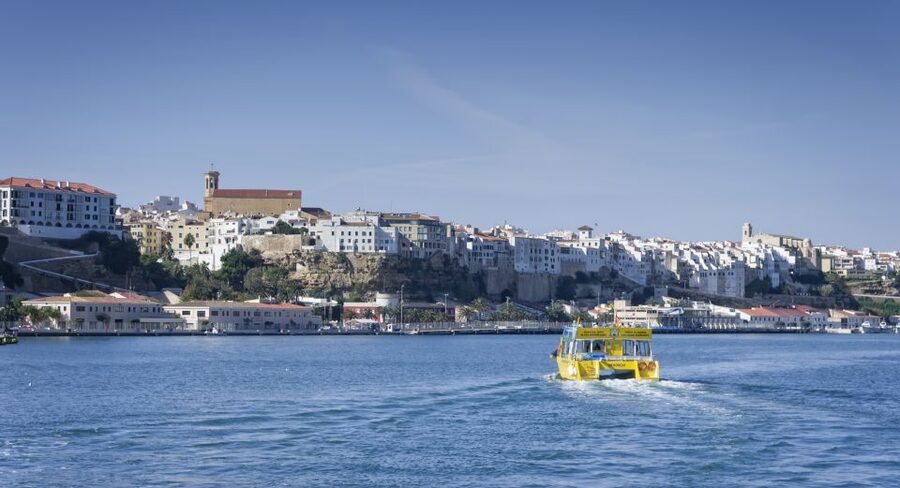 Port Mahon: 1-Hour Harbor Cruise with Underwater Views - Es Clot de la Mola and the underwater viewing stop