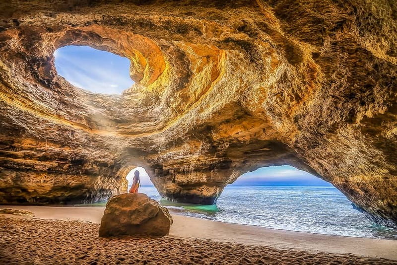 Portimão: Benagil Caves Speed Boat Tour with Sunset Option - Fort Santa Catarina and the mouth of the Arade