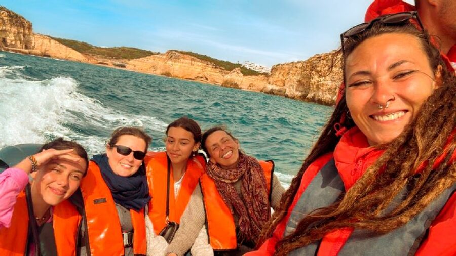 Portimão: Carvalho & Marinha Beach, Benagil Cave Boat Tour - From Praia da Rocha to the cliffs west of Portimão