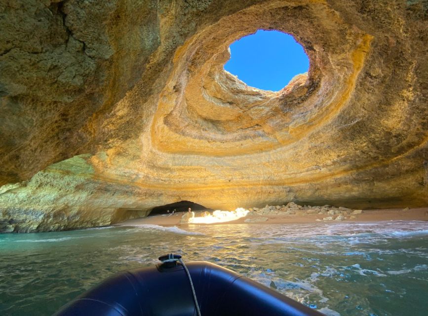 Portimão: Carvalho & Marinha Beach, Benagil Cave Boat Tour - Praia da Marinha is a fitting final highlight