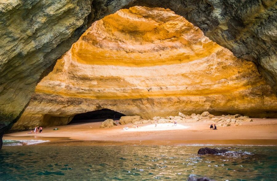 Portimão: Sunset Cruise to Benagil Cave - Benagil Cave, with no promise of entry