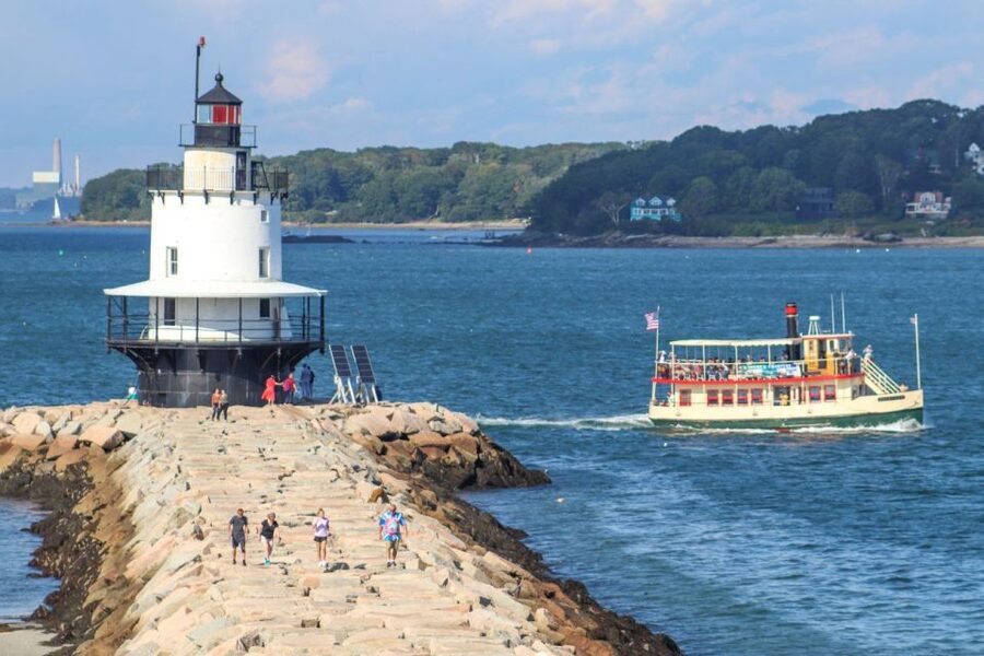 Portland: Best of Maine Lighthouse Scenic Cruise - Halfway Rock and the wildlife watch