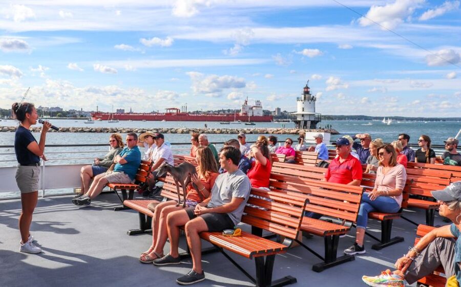 Portland: Best of Maine Lighthouse Scenic Cruise - The boat, seating, and comfort