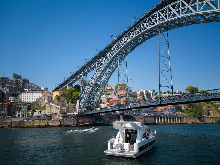 Porto: 6 Bridges Port Wine River Cruise with 4 Tastings - Arrábida Bridge and the open river views