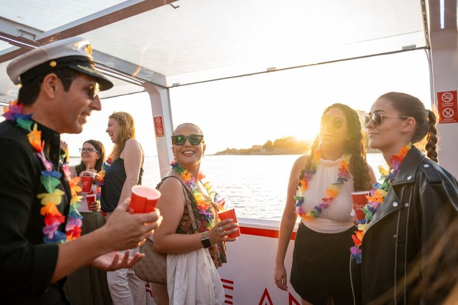 Porto: Douro River Party Boat with Sunset Option & 6 Bridges - What the first minutes on board feel like