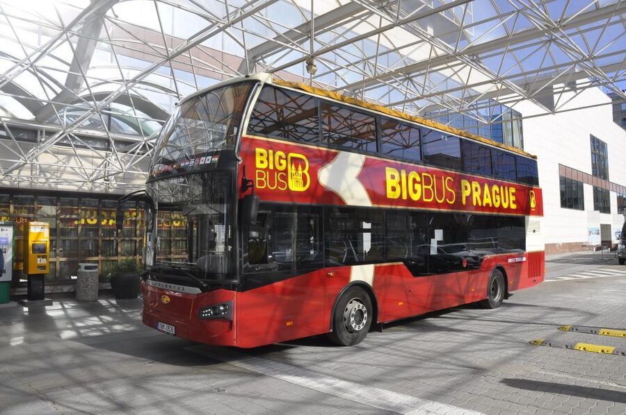 Prague: Big Bus Hop-on Hop-off, Castle Tour and River Cruise - The red route reaches Prague Castle and the outer stops