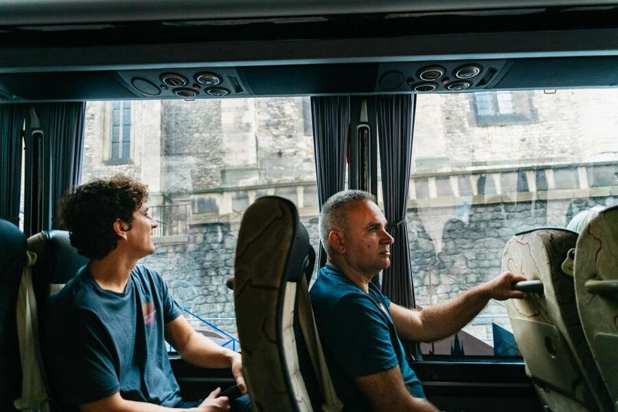 Prague: City Highlights By Bus, Boat, and on Foot - The minibus ride through Prague’s central districts