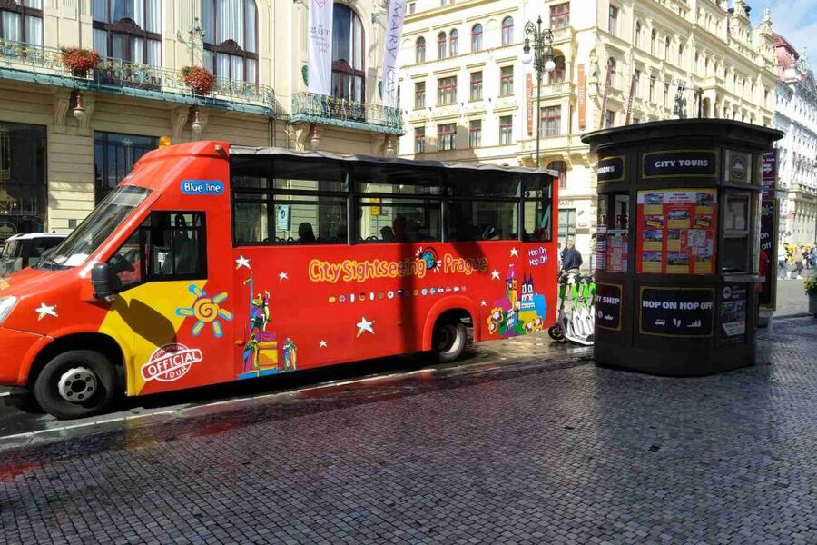 Prague: City Sightseeing HOHO Bus Tour & Optional Boat Tour - The Blue Line, Prague’s more scenic loop
