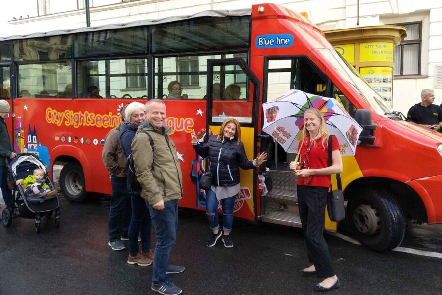 Prague: City Sightseeing HOHO Bus Tour & Optional Boat Tour - The Red Line and its castle connections