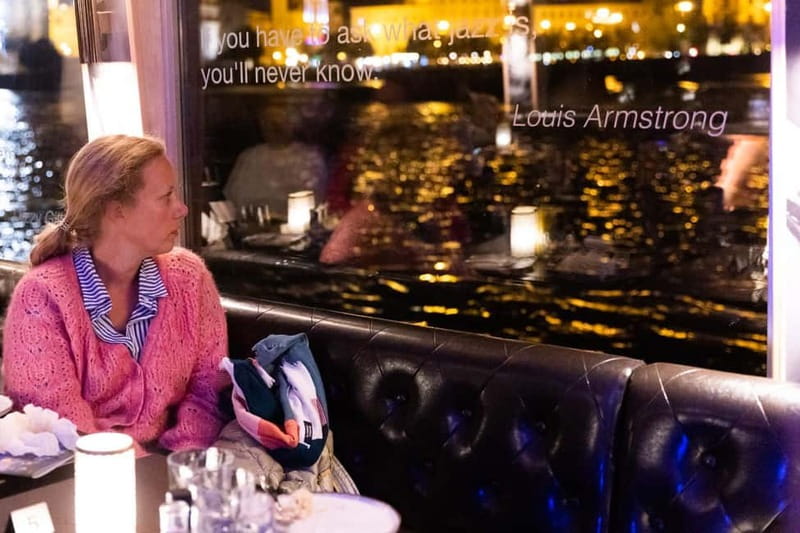 Prague: Jazz Boat Popular Live Jazz Dinner Cruise - Inside Comfort and the Upper Deck