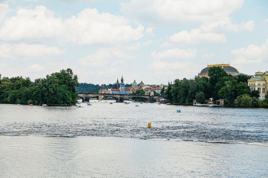 Prague: Vltava River Lunch Cruise in an Open-Top Glass Boat - What the $57 price really buys