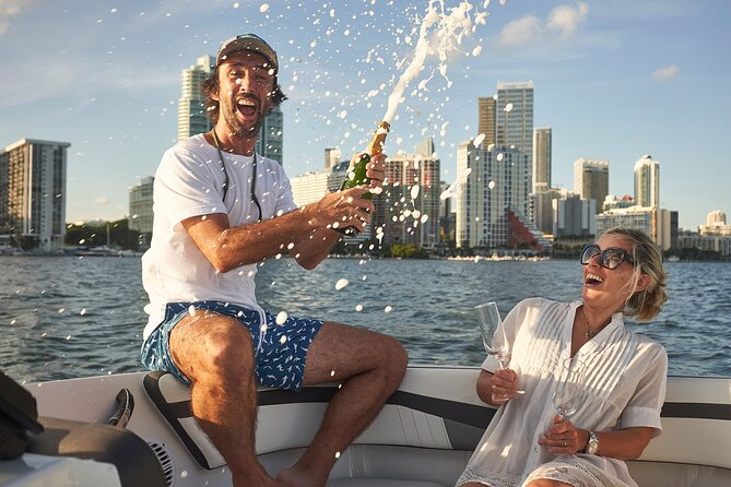 Private Boat Ride in Miami with Experienced Captain and Champagne - Virginia Key and the Miami Marine Stadium