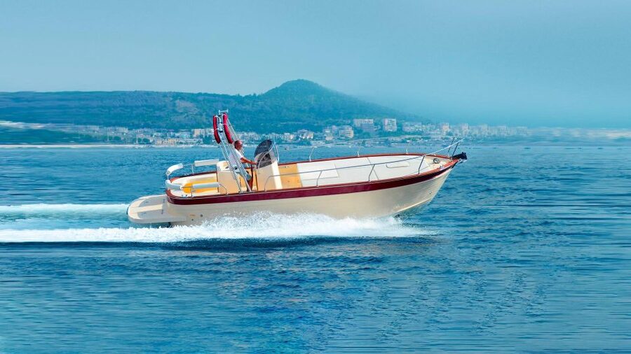 Procida: Boat Tour with Swimming Stops and Underwater Photos - A photo stop at Marina di Corricella