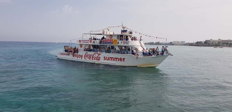 Protaras: Famagusta, Blue Lagoon and Turtle Cove Boat Trip - Setting Out From Protaras Pier