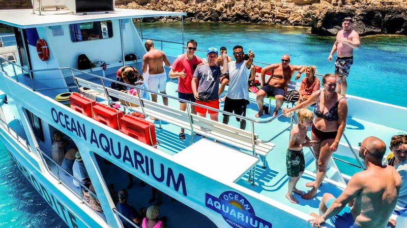 Protaras: Turtle Cove & Blue Lagoon Cruise - Cape Greco’s caves and rocky landmarks