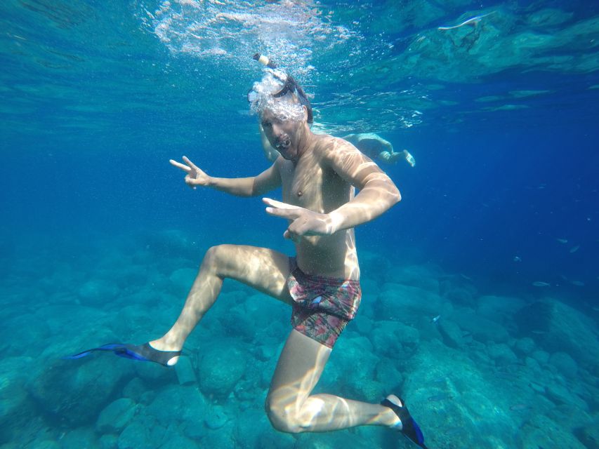 Puerto de Mogan: Boat and Snorkeling Trip - El Perchel and 90 minutes in clear water