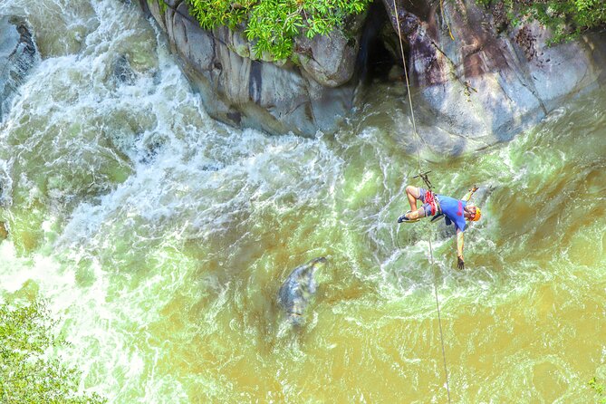 Puerto Vallarta Best Zipline Canopy + Tequila and Speed Boat Ride - Nineteen cables, high platforms, and a final race