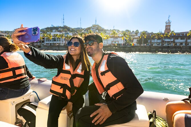 Puerto Vallarta Best Zipline Canopy + Tequila and Speed Boat Ride - Tequila tasting beside the river