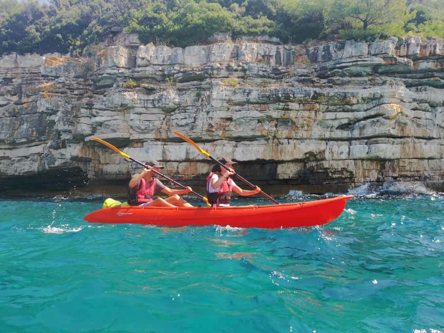 Pula: Sea Adventure – Boat, Kayak, Snorkeling & Cliff Jumps - Photos, dry bags, and what you do not need to carry