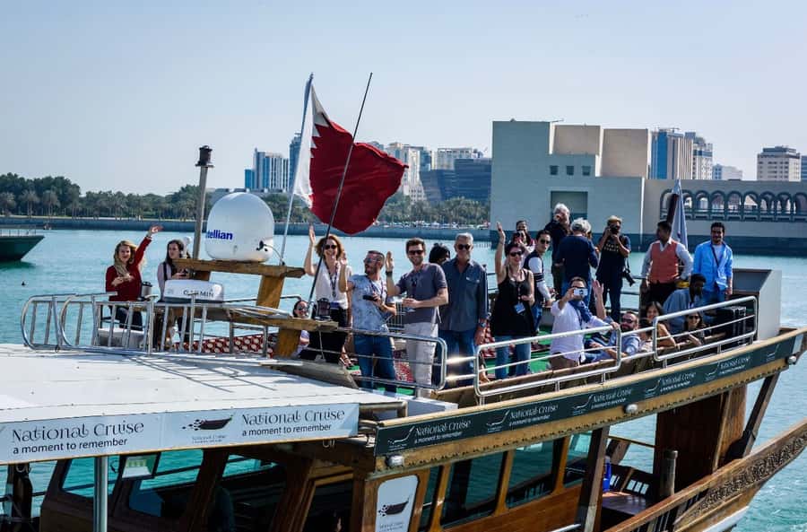 Qatar: Doha Sightseeing Cruise Onboard an Arabic Dhow Boat - Drinks, Air Conditioning, and Onboard Facilities