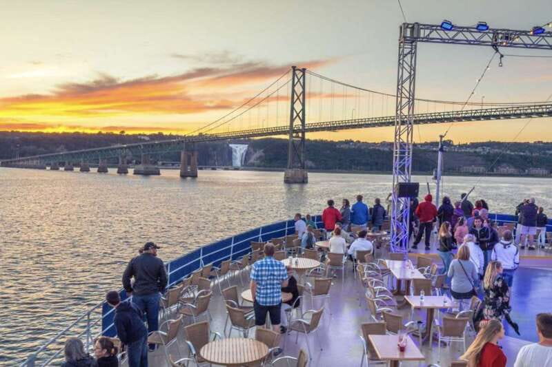 Québec City: Evening Cruise with Live DJ - Key points at a glance