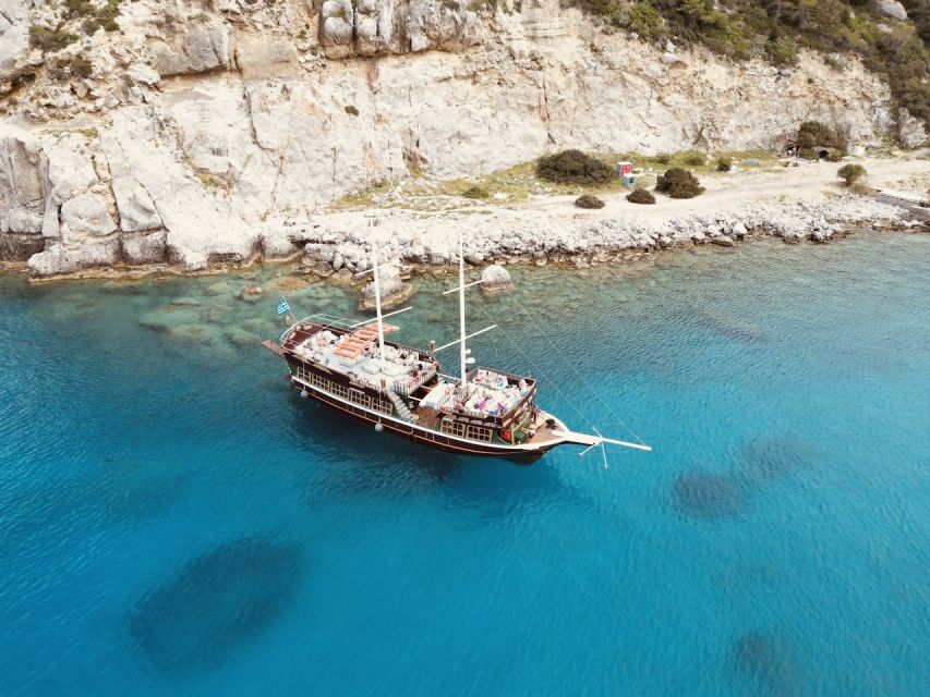 Rhodes: All Inclusive Day Cruise with BBQ & Unlimited Drinks - Kallithea Springs: your first hour in the water