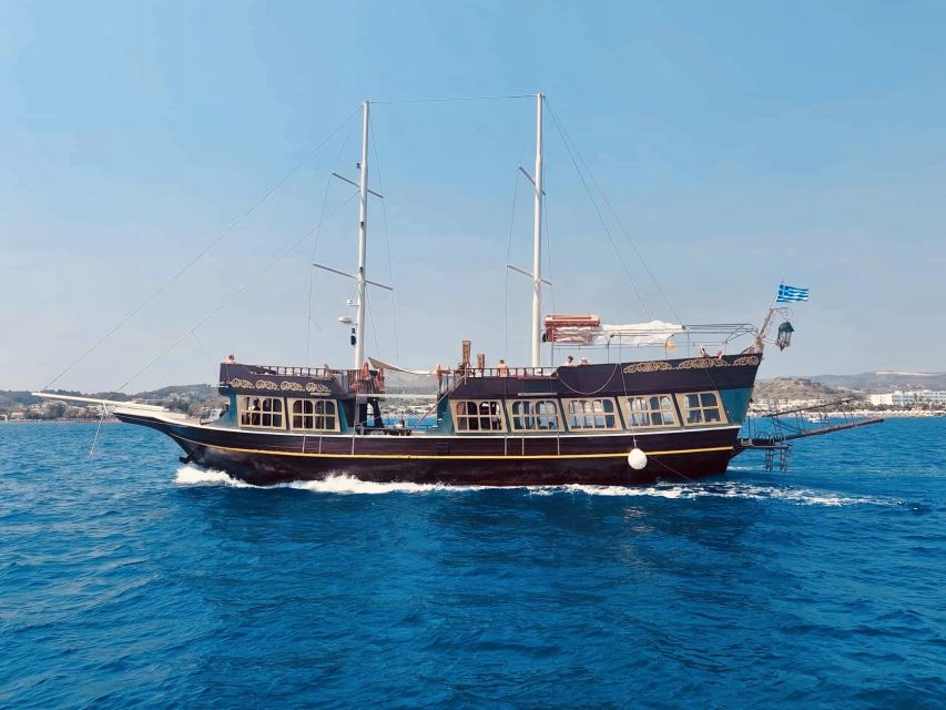 Rhodes: All Inclusive Day Cruise with BBQ & Unlimited Drinks - The return journey: waffles and one last look at Rhodes