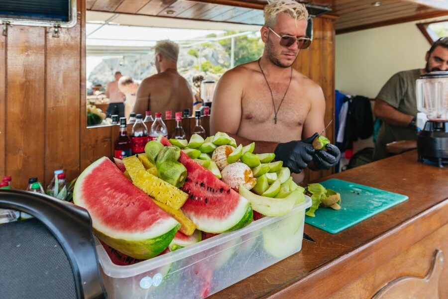 Rhodes: Anthony Quinn, Ladiko and Caves All-Inclusive Cruise - Ladiko Bay: calm water and easy snorkeling