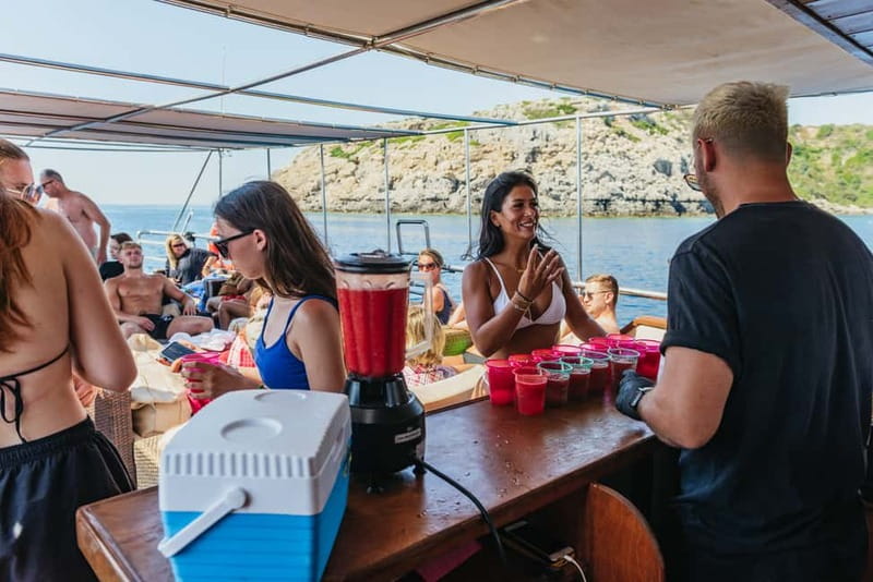 Rhodes: Anthony Quinn, Ladiko and Caves All-Inclusive Cruise - Anthony Quinn Bay: the visual highlight