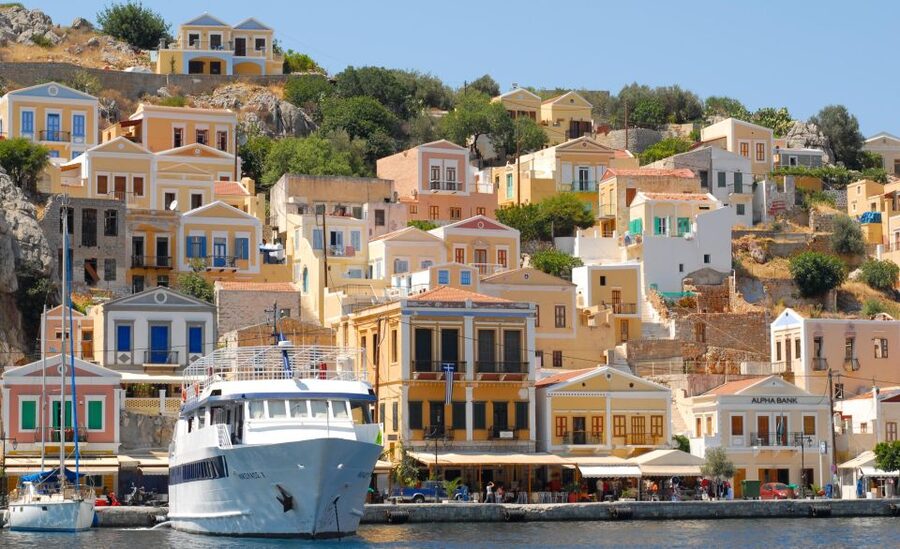 Rhodes: Day Trip to Symi Island by Fast Boat - The 30-minute transfer and boarding process