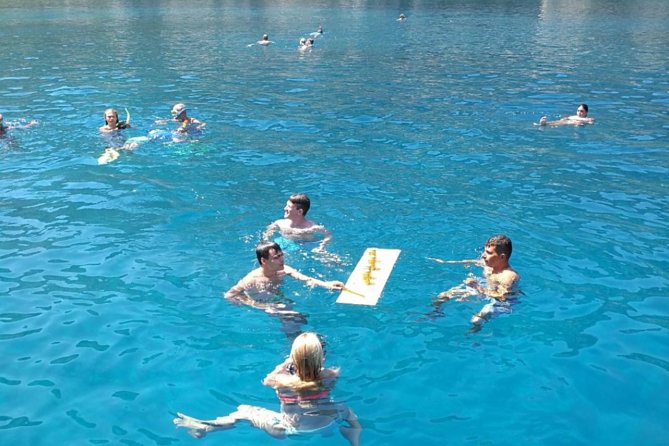 Rhodes Exclusive Swim Cruise Cocktail Open bar & Gourmet Buffet - Passing Faliraki and reaching Afandou Beach