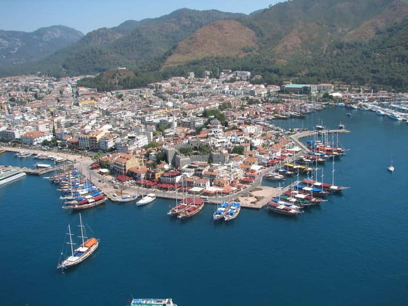 Rhodes: Marmaris Day Trip by High-Speed Boat - Marina, food, and the long beach