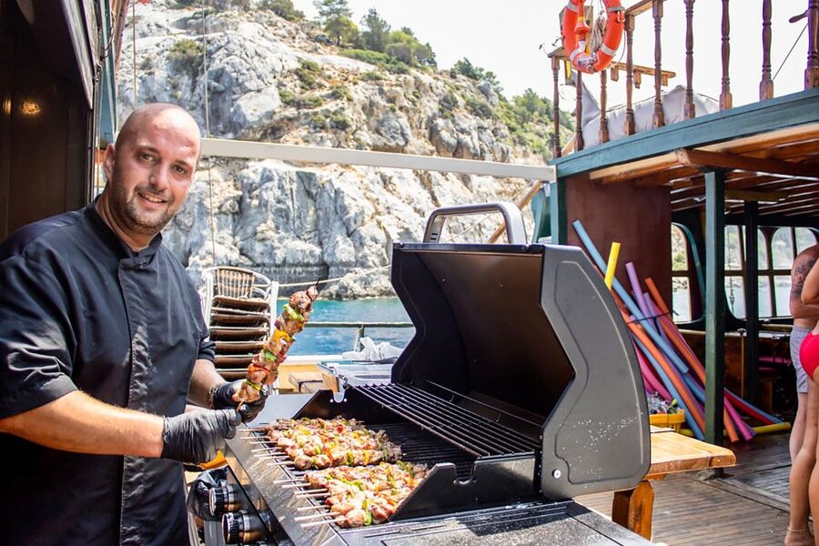 Rhodes: Sunset Cruise with Greek BBQ and Unlimited Drinks - Practical tips for a smoother evening