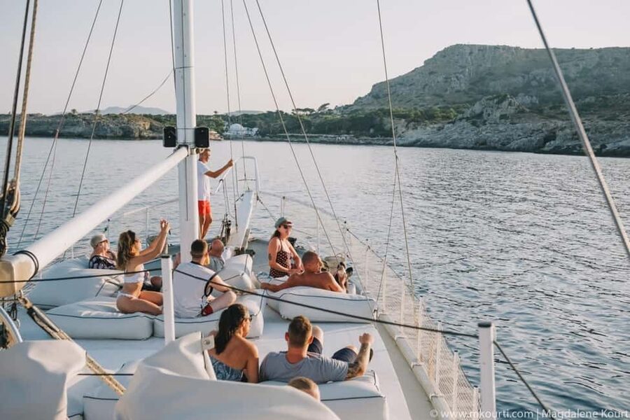 Rhodes: Sunset Cruise with Open Bar, Dinner, & Live Music - Is $93 good value?