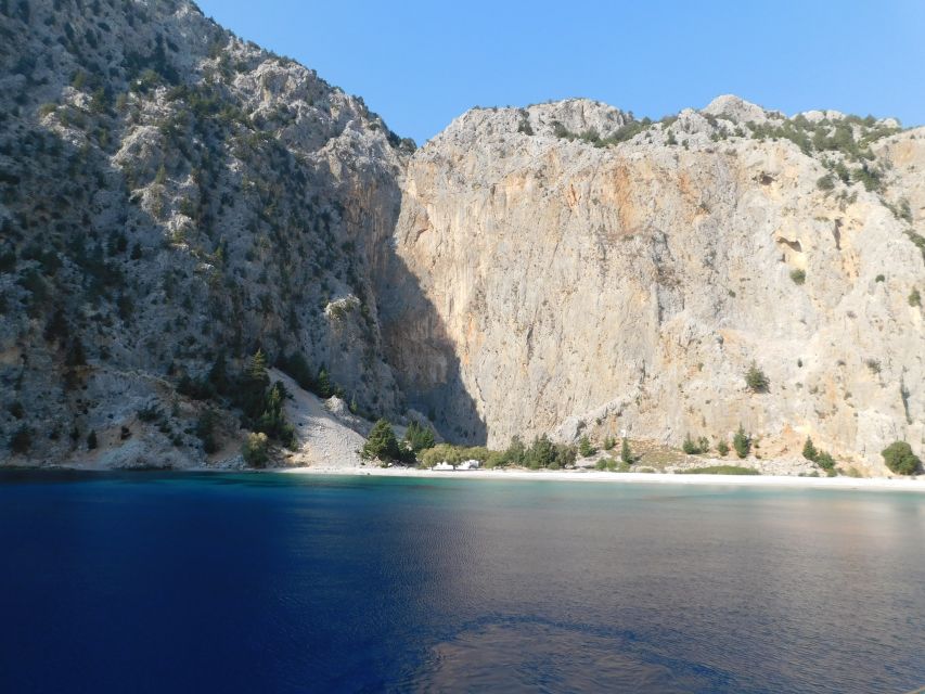 Rhodes Town: Boat Trip to Symi Island and St Marina Bay - Arriving in Symi Harbour