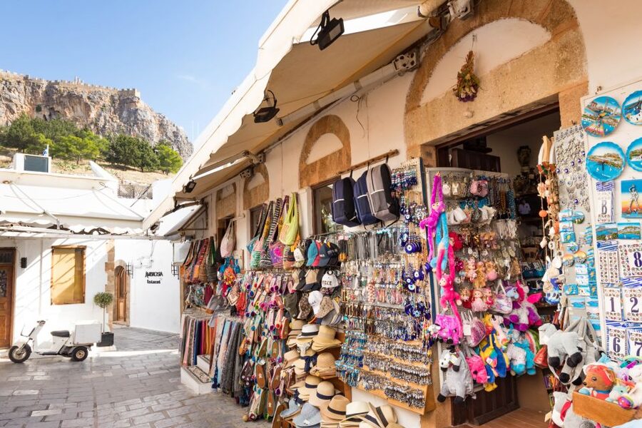 Rhodes Town: Scenic Cruise to Lindos with Swim Stops - Three hours to find your own Lindos