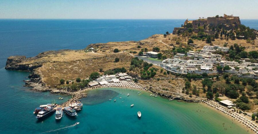 Rhodes Town: Scenic Cruise to Lindos with Swim Stops - Starting at Mandraki Port in Rhodes Town
