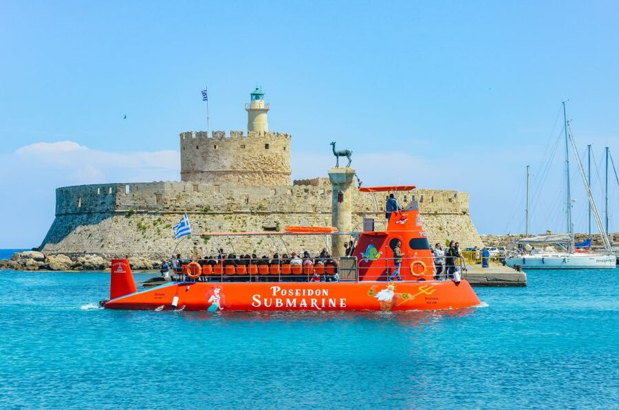 Rhodes Town: Submarine Cruise with Underwater Views - Key points before you board