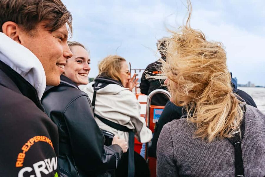 RIB Speedboat Sightseeing Cruise - Euromast and Rotterdam’s open skyline