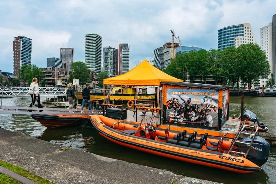 RIB Speedboat Sightseeing Cruise - The run to Schiedam