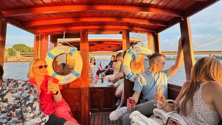 Riga: Canal Boat Tour with Welcome Drink & Audio Guide - The Riga Canal: parks, bridges, and a slower view of the city