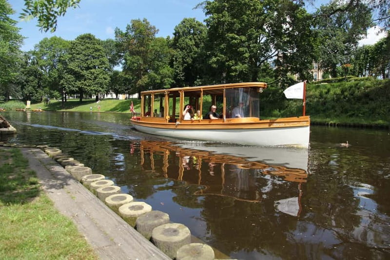 Riga: Canal & Daugava Cruise on a Historic Wooden Boat - Key points to know before boarding