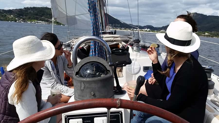 Rio de Janeiro: Guanabara Bay Sunset Sailing Tour & Drinks - Swimming near a beach when conditions allow
